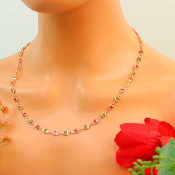 "New Beautiful Design Necklace Chain for Women/Girls, Gift, N526 - Picture 3 of 10